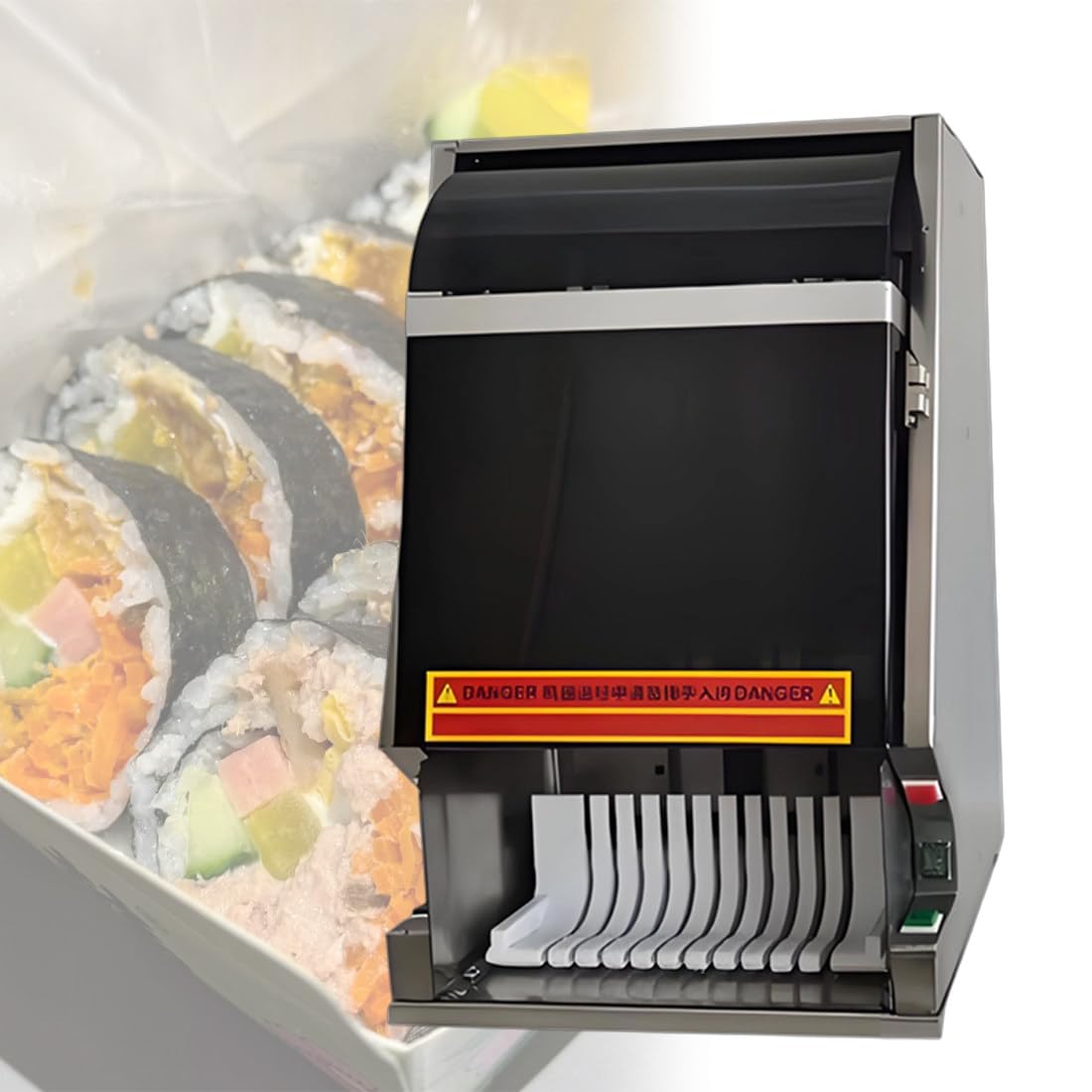 QianCruxtacy Desktop Multifunctional Sushi Slicer Machine 10
