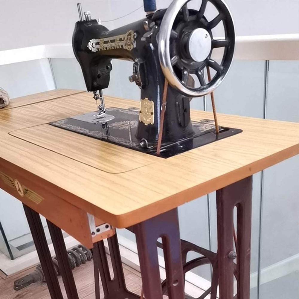 Swpeet 20 Piezas Cinturón De Cuero Para Máquina De Coser – Con Ganchos, Bobinas Y Enhebradores (Universal Para Pedal)