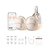 eufy Security Heated Breast Pump S1, Hands-Free Breast Pump with Industry-Leading HeatFlow Tech, App-Controlled OptiRhythm, Hospital-Grade Suction, Leakproof, Slim and Ultra-Quiet for in-Bra Use