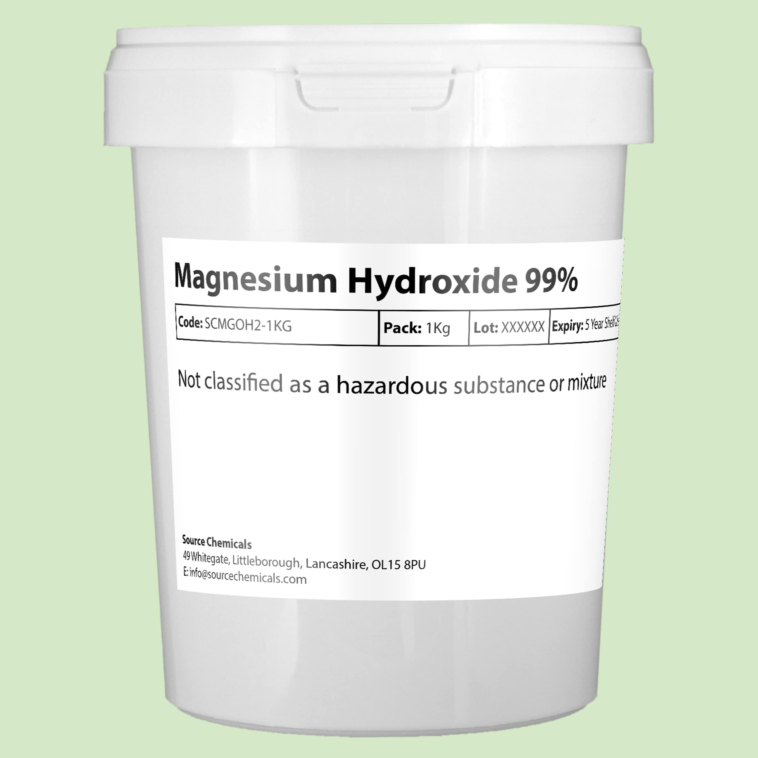 Magnesium Hydroxide 99% 1Kg Including Delivery