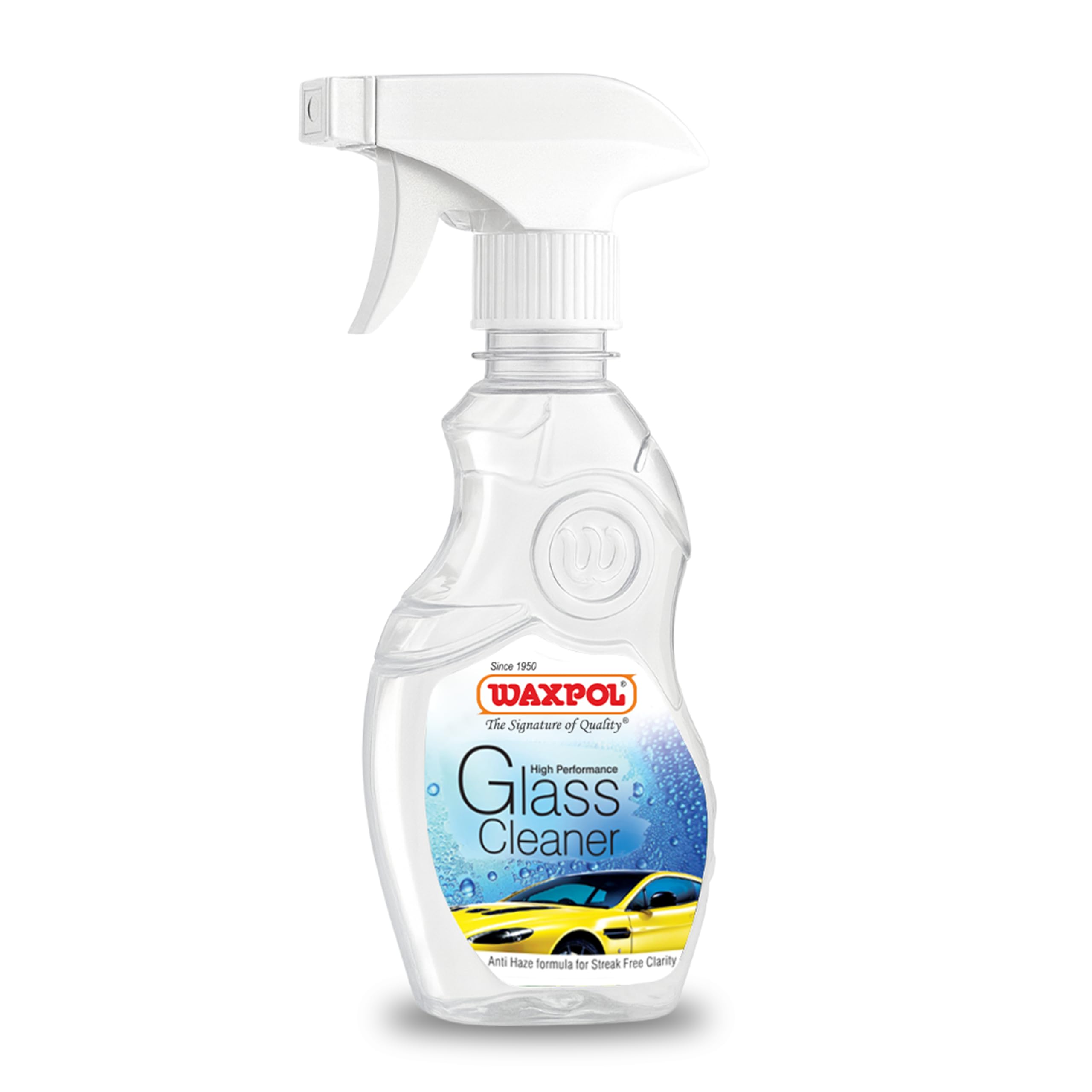 Waxpol High Performance Glass Cleaner 300 ml (Alcohol Based for Multisurface)