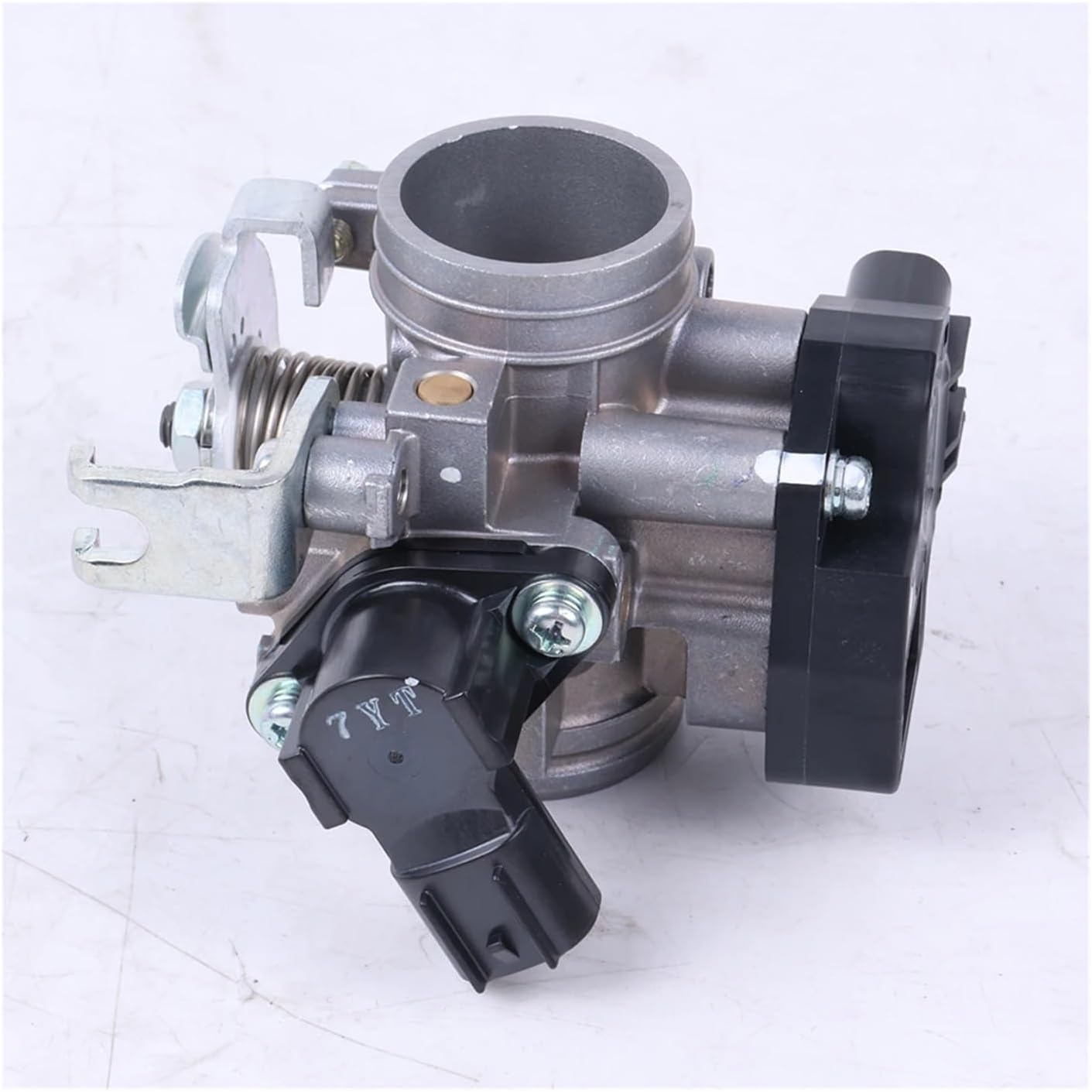 Throttle Body Valve Assembly Compatible for Yamaha YBR125 Engine Single Line Version EFI Electronic Fuel Injection