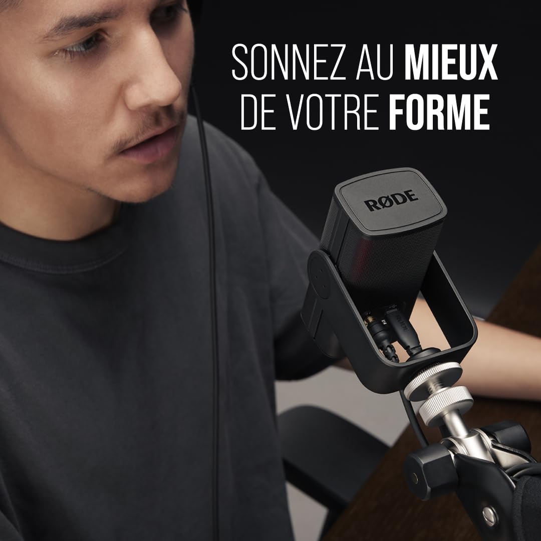 RØDE XCM-50 Microphone à condensateur USB professionnel et solution de mixage virtuel pour streamers et gamers