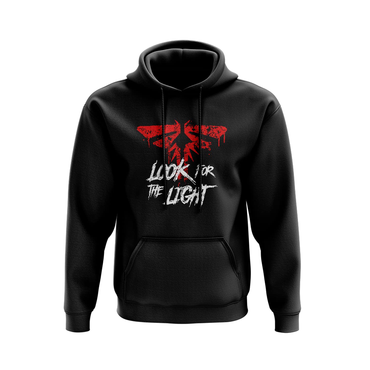 SMARTYPANTS Look for The Light Hoodie Pullover - Fireflies Symbol Game Inspired Gamer Console Ellie Joel Post-Apocalyptic TV Action Survival Horror Gifts Presents