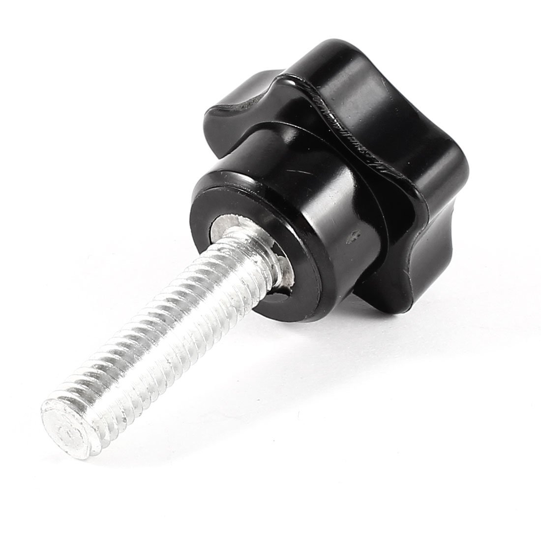 10 Manopole Ad Ala A T, Filettatura 3/8-16 - Testa 2-1/8", Vite 1", Plastica Resistente