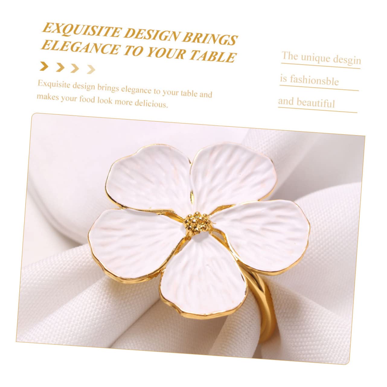 18stücke Teiliges Farben Napkin Ringe Im Blumen Design Für Hochzeiten Und Festlichkeiten Tischdekoration Für Besondere Anlässe