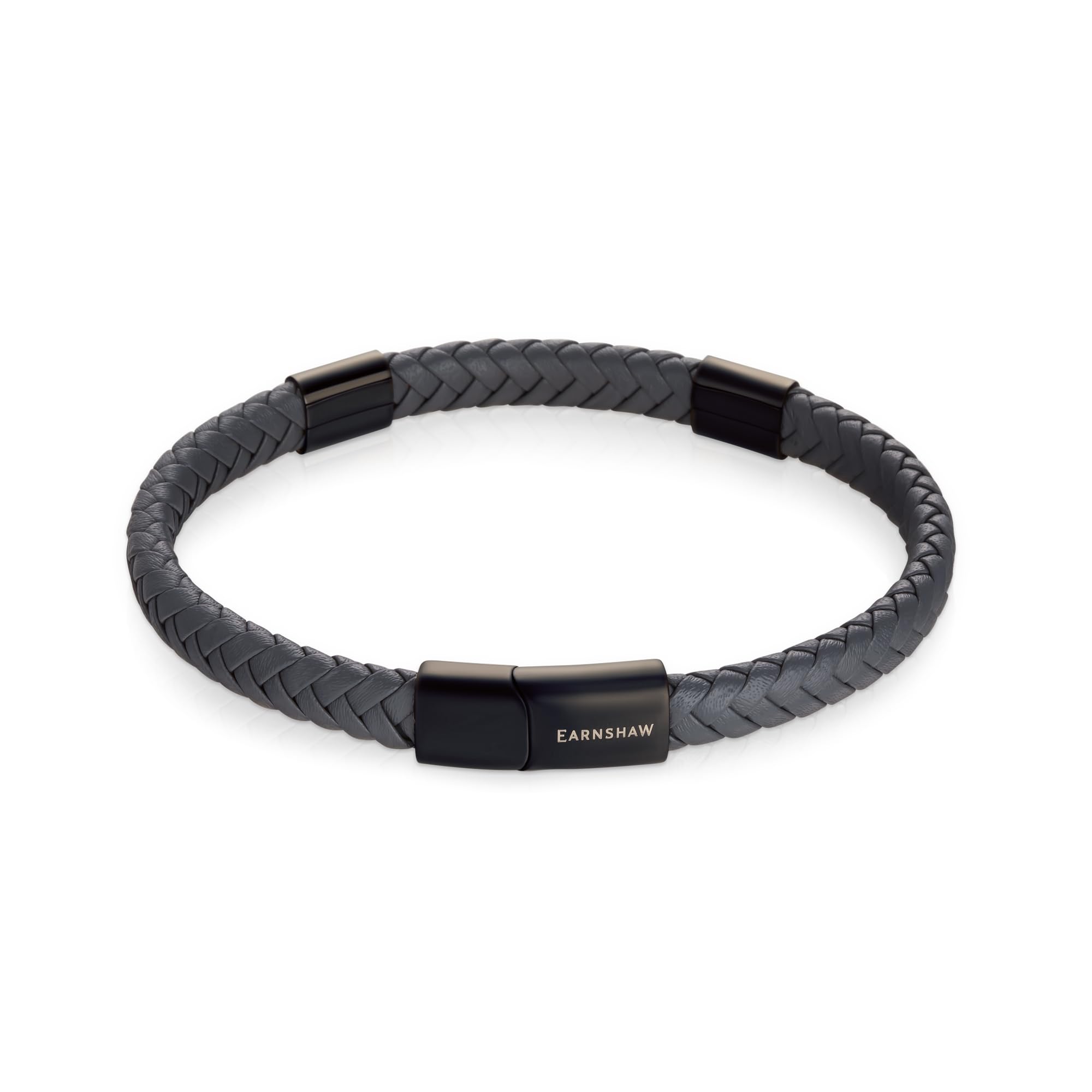 Thomas EarnshawMen Heritage Beaufort Midnight Leather Bracelet - ES-001