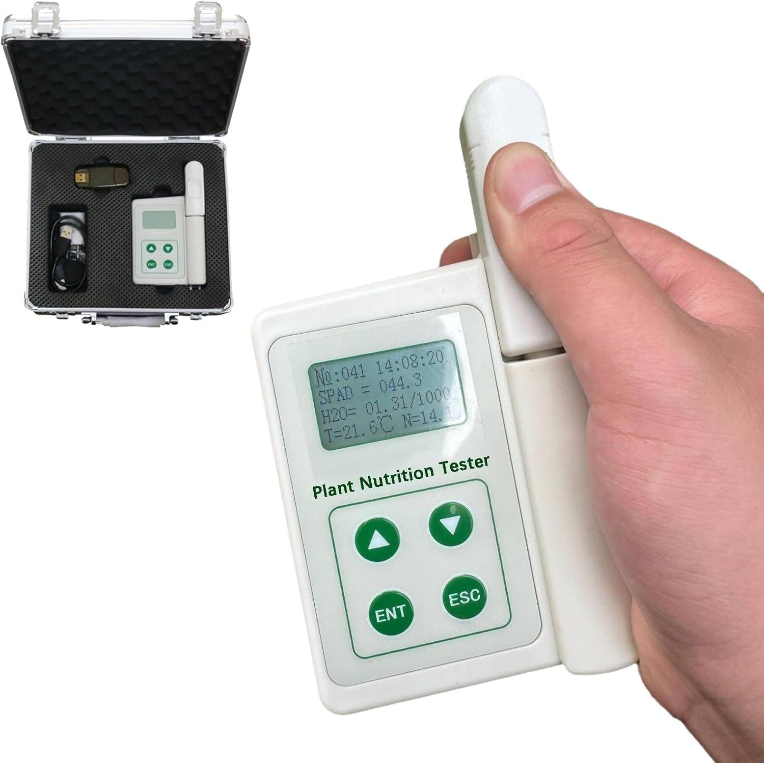 4 in 1 Plant Nutrition Tester, Handheld Chlorophyll Meter of Chlorophyll