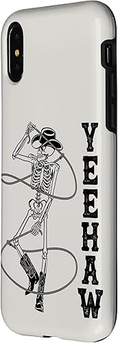 Miniatura 8 de Funda para iPhone 1212 Pro Western Cowboy Skeleton Yeehaw Rodeo Southern Country Music Case