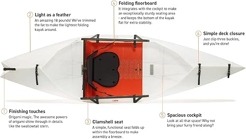 Miniatura 13 de Oru Kayak Kayak Lake plegable Ligero, portátil y estable - Kayaks de lago y río