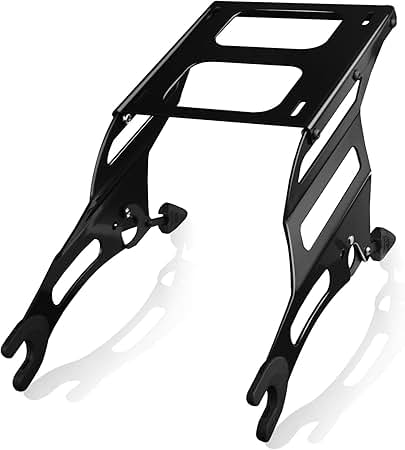Amazon.com: Chrome Luggage Rack Mount Top Case Box Compatible for