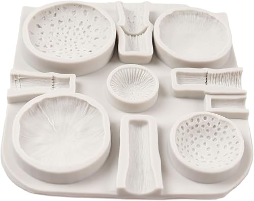 Miniatura 6 de Moldes de silicona para fondant de hongos, moldes de silicona de caramelo de chocolate para decoración de pasteles, decoración de cupcakes, pasta de