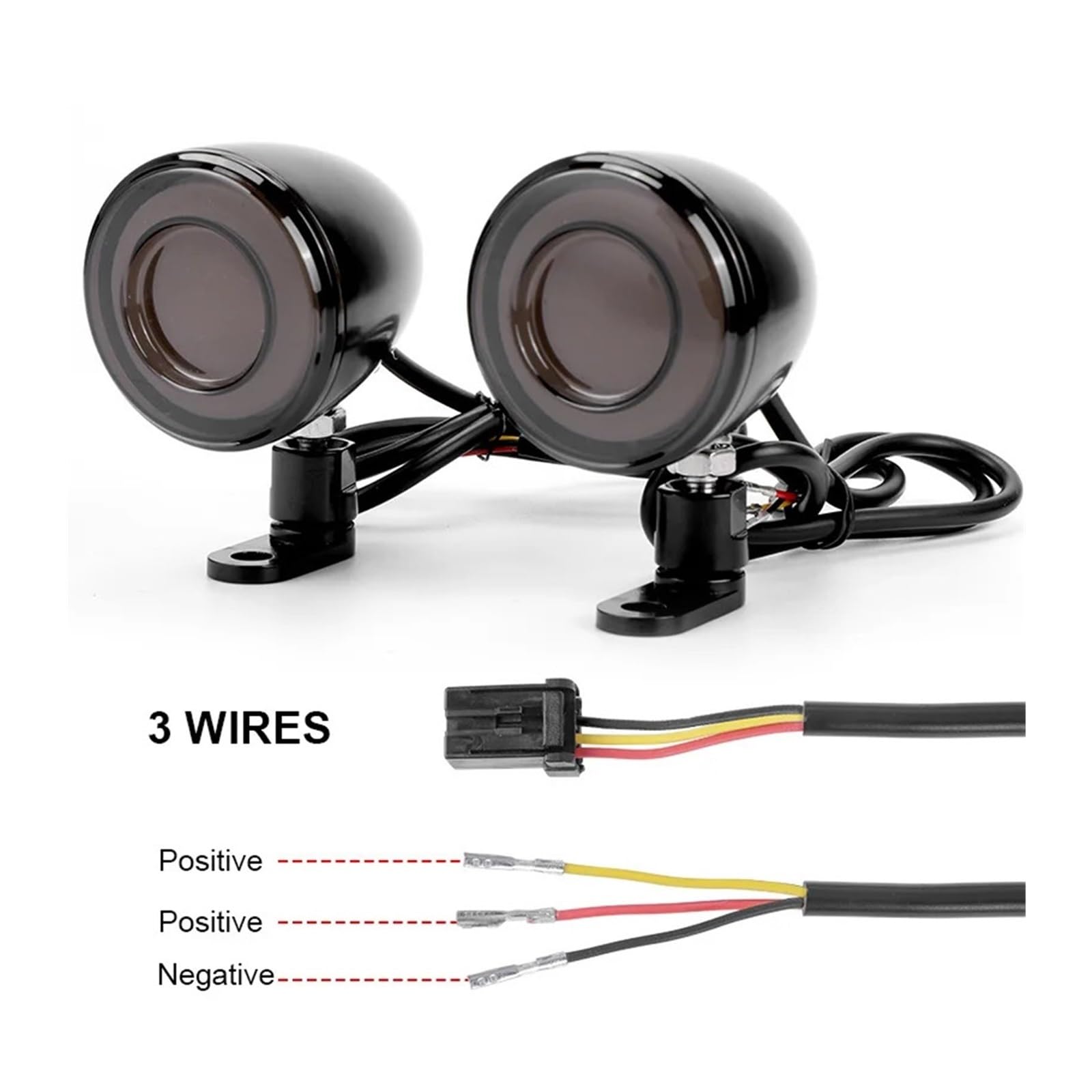 Indicatore di direzione a LED moto anteriore Indicatoris Motos