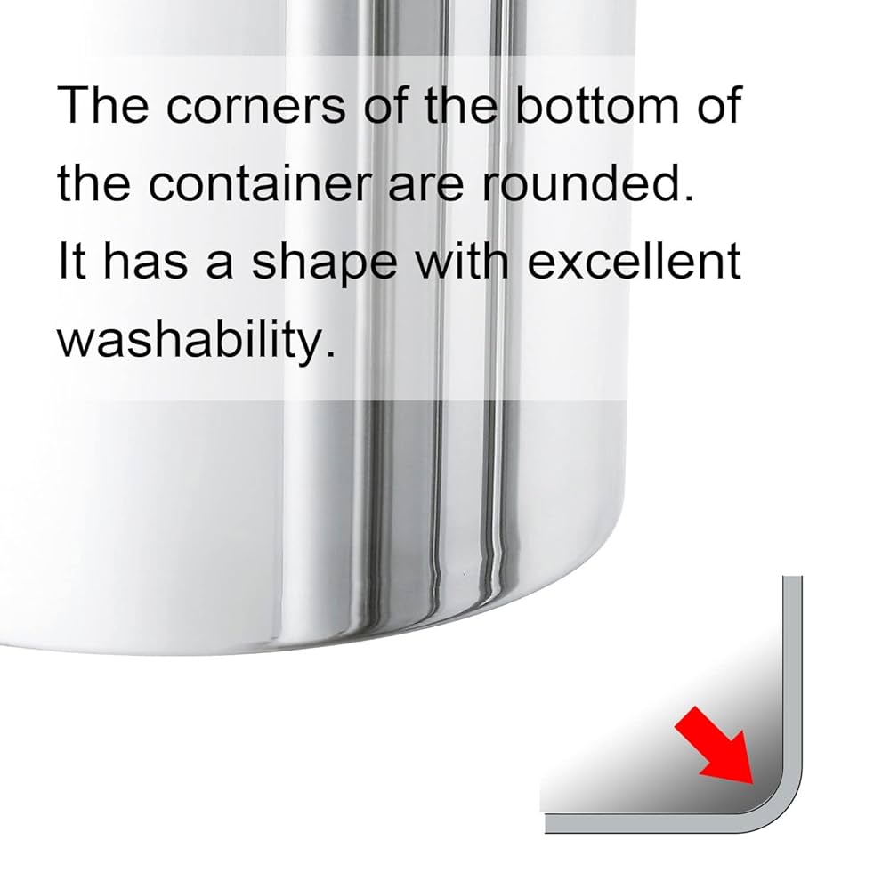 家具・インテリア STAINLESS STEEL CONTAINER TABLE TOP 50L Amazon.com: Stainless Steel General Type Container 50L