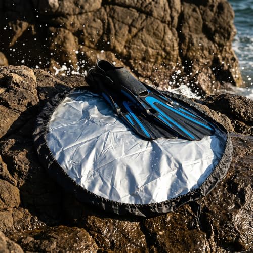 Bolsa de playa para equipo de buceo - Tapete para cambiarse el traje de neopreno miniatura 2