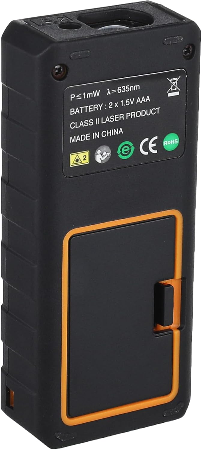 Sndway SW-DM60 Laser Distance Meter back view батарея отсеги менен