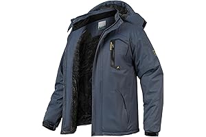 MANSDOUR Men's Snow Ski Hiking Jacket: Stay Warm and Dry on Your Winter Adventures