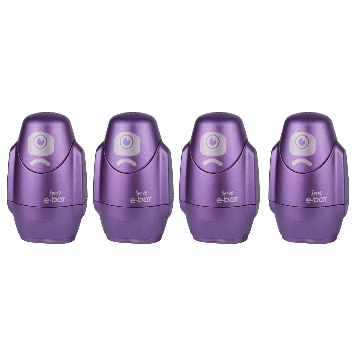 SERVE E-BOT SILGILI KALEMTIRAS METALIK MOR 4LU SET