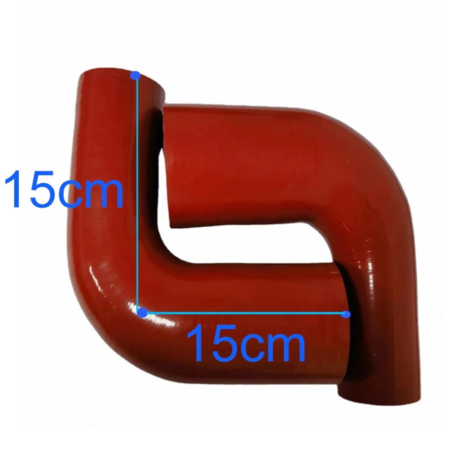 manguera de intercooler Manguera de codo de silicona reductora de 90 grados, manguera flexible de silicona para radiador de agua, intercooler de coche, tubo de admisión de turbo Manguito Turbo(ID51mm