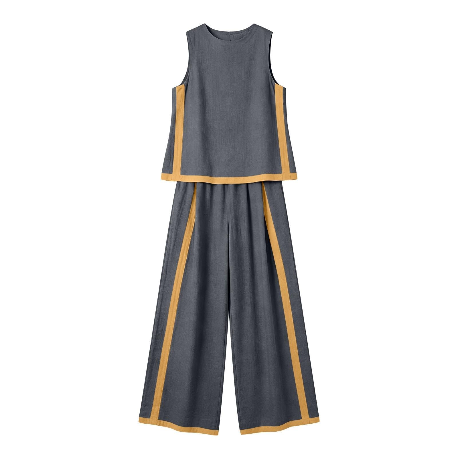 Conjunto Mujer Dos Piezas Casual Chandal Completo Tejido y Pantalones Suelto Cmodo Moda De Pijama Saln Deportivoconjunto Mujer Pantalon y topEntallado estilizado