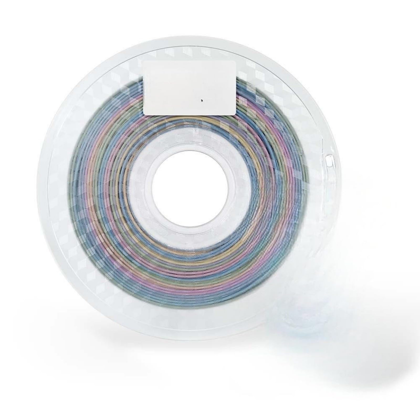 1kg Matte Rainbow Gradient PLA 3D Printing Filament 1.75mm(Rainbow Yellow+Magenta+Blue)