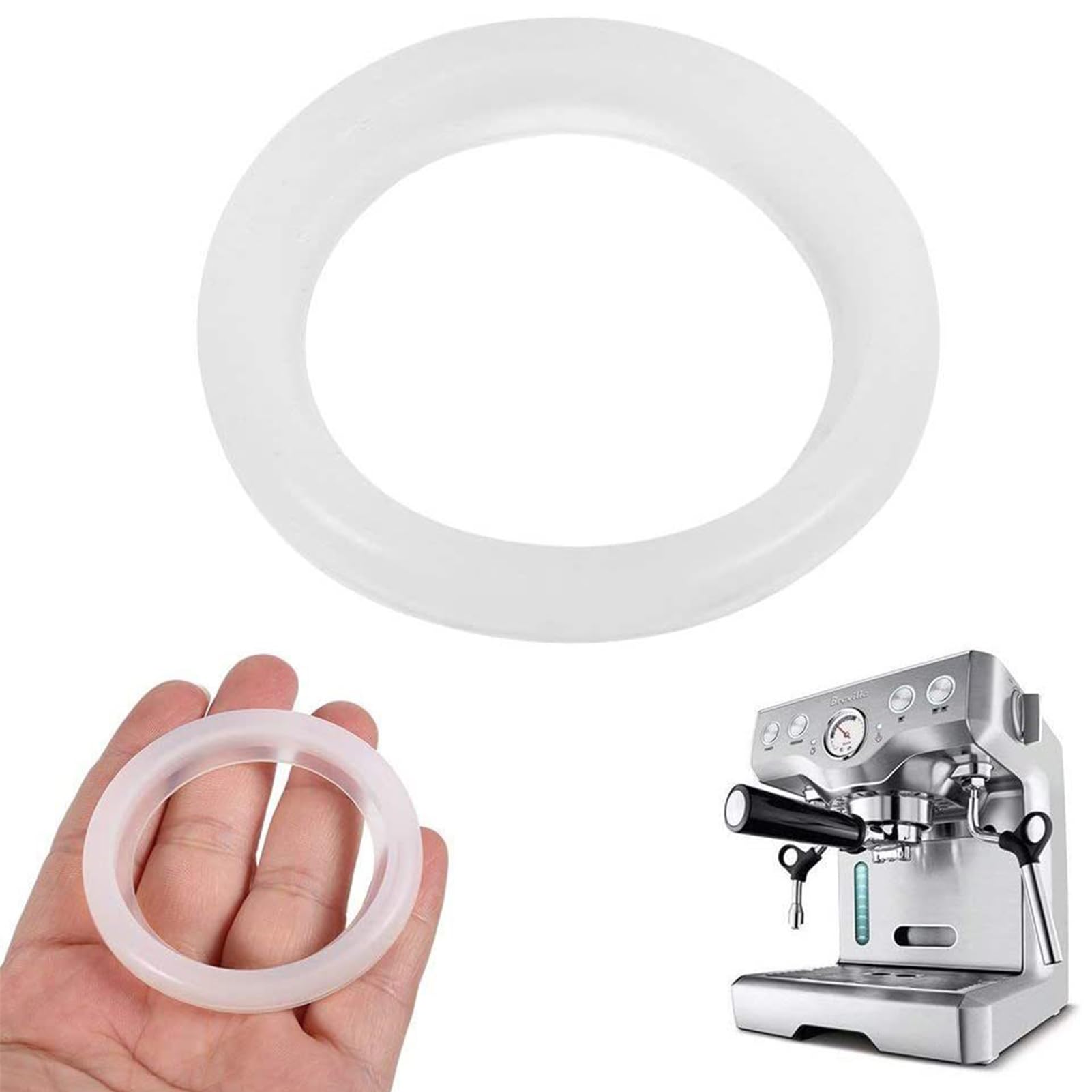 Joint Silicone Pour Machine à Café DeLonghi - Porte-filtre EC680, EC685, EC850, EC860, EC933 - Étanchéité Renforcée