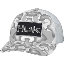 HUK Unisex Kids Kc Scott Trucker Hat, Anti-Glare Snapback Fishing Hat for Kids