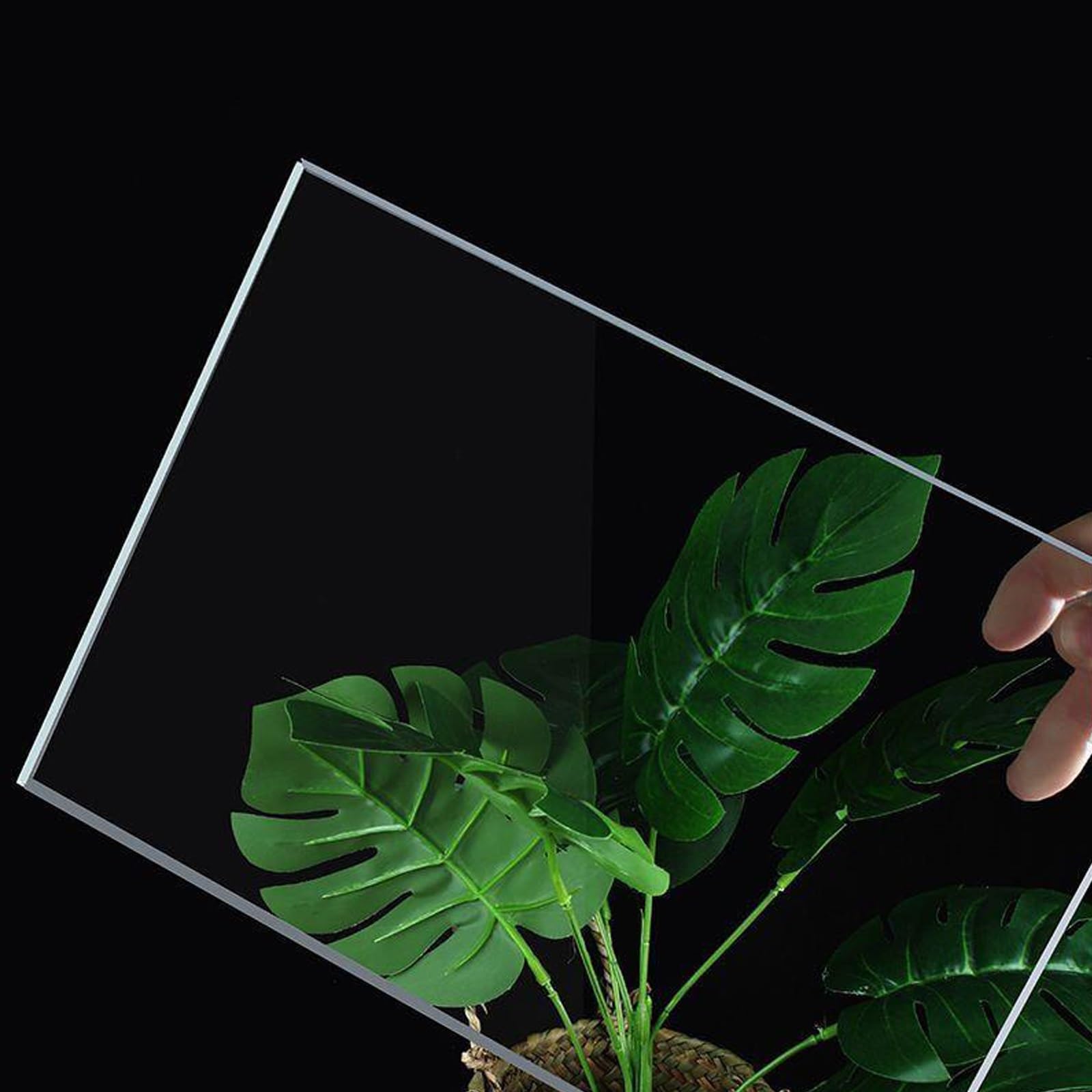 Lámina acrílica transparente plegable de 2 mm, 50 x 122 cm, para manualidades, proyectos de bricolaje, decoración del hogar, material fácil de cortar para un uso versátil