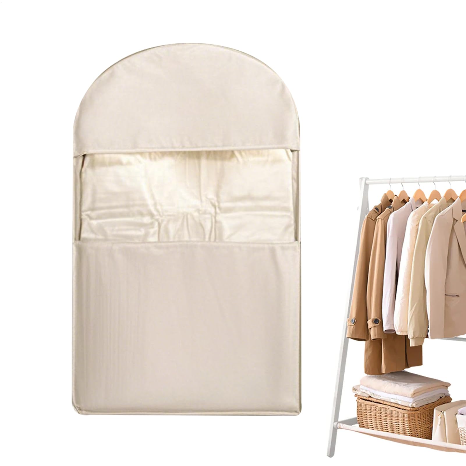 Housses de vêtements suspendues compression pour dressing