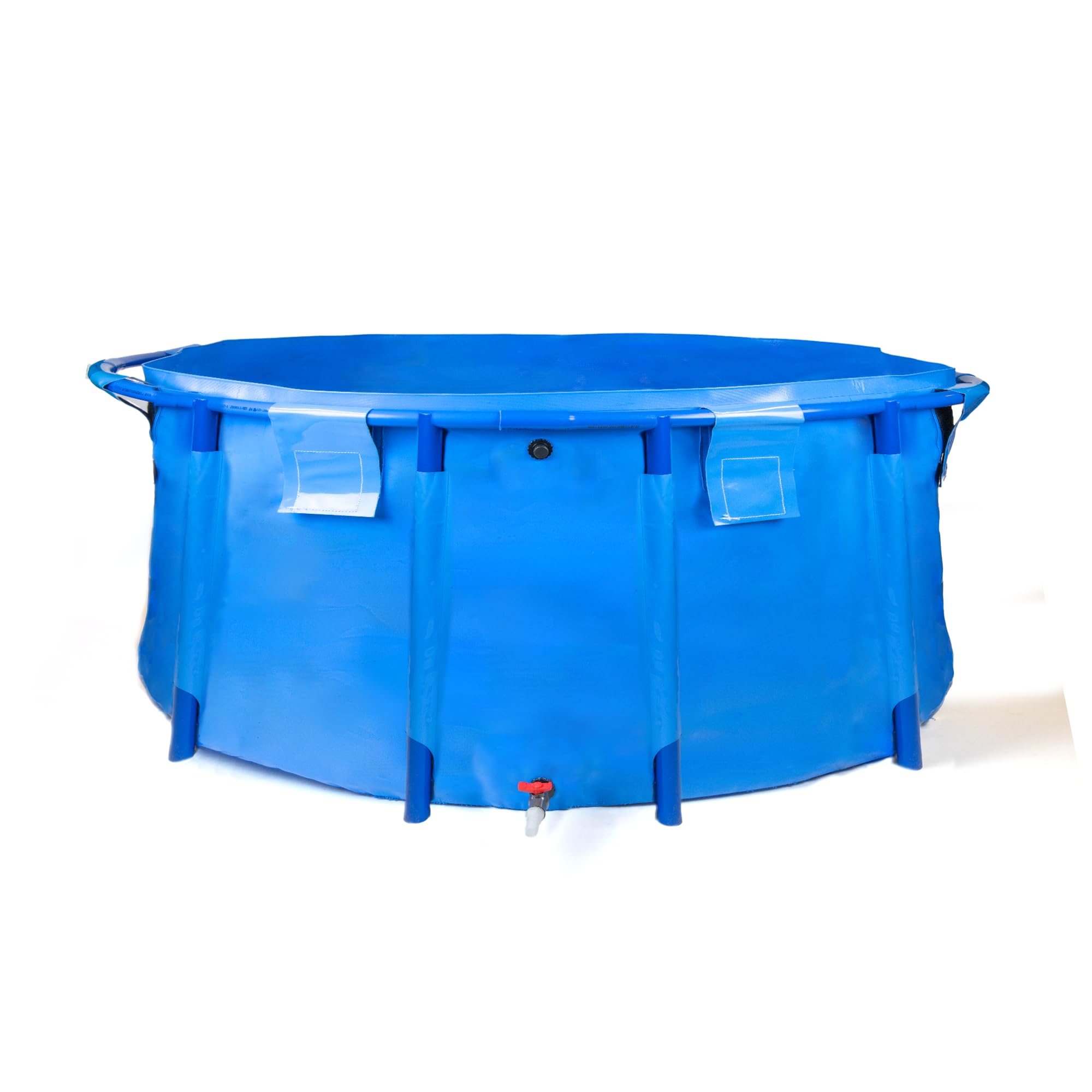 Pondlife Faltbecken für Koi und Teichfische, Ø 225cm x Höhe 120cm, 4700 Liter, stabile PVC-Folie, UV-beständig