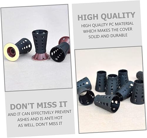 Miniatura 6 de 30 unids moxibustión cubierta protectora herramientas de masaje Moxibustión cubierta china moxibustión instrumento suministros práctica mocibustión