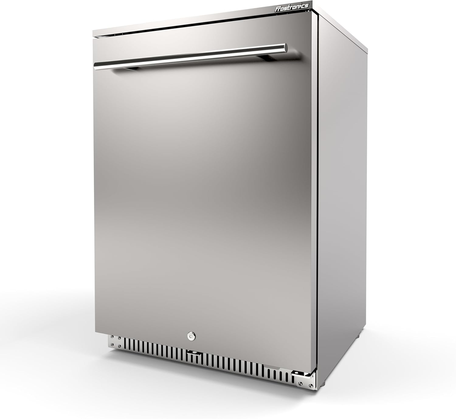 24 Inch Outdoor Beverage Refrigerator, 140-Can Built-In or Freestanding Beer Fridge with 21-Inch Shallow Depth, 26°F Dual-Fan Cooling, Winter Mode, Full SUS304 for Patio Outdoor Kitchen