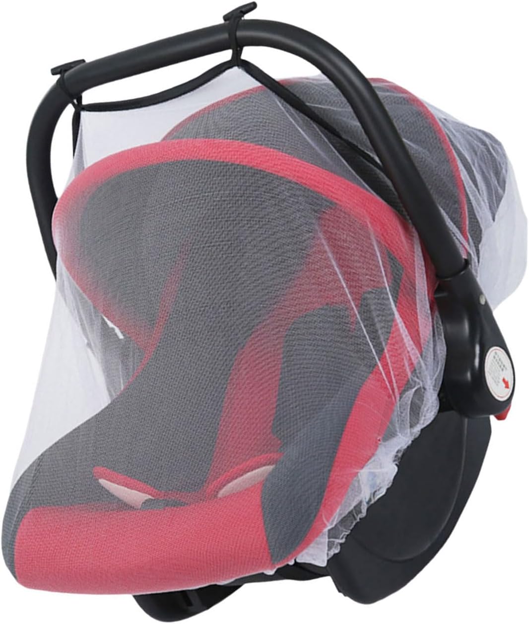 Baby Carseat Netting Cover MosquitoProof Mesh Net With Elastic Closures Mosquitoes Cover For Carrycots Infant Care Product Travel Netting Cover For Baby Carseat