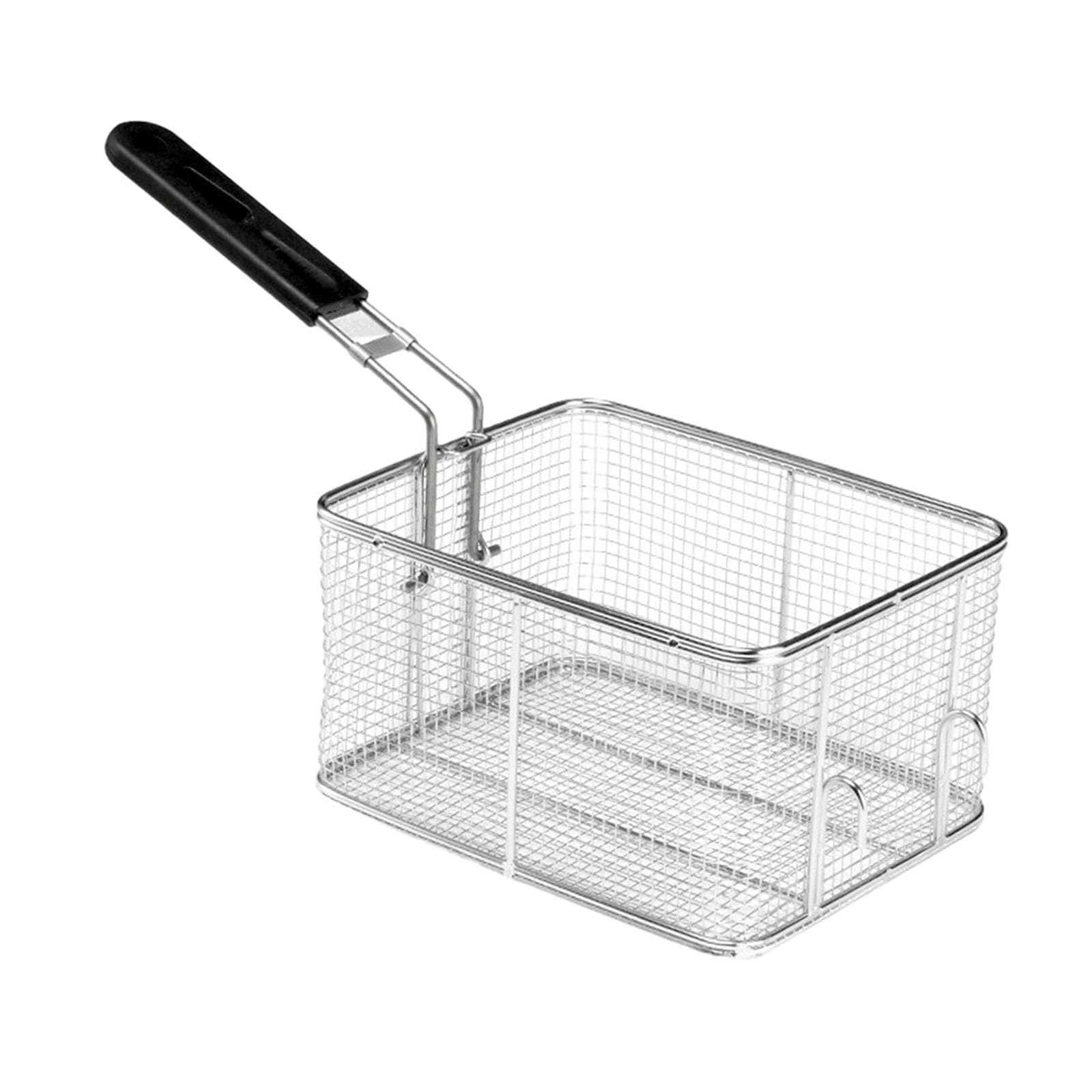 Cesta para freír acero inoxidable para barbacoa, restaurante, hogar, estilo D, 8 L