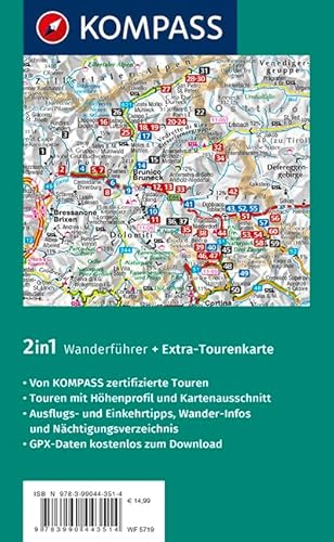 Guida escursionistica n. 5719. Dolomiten 5