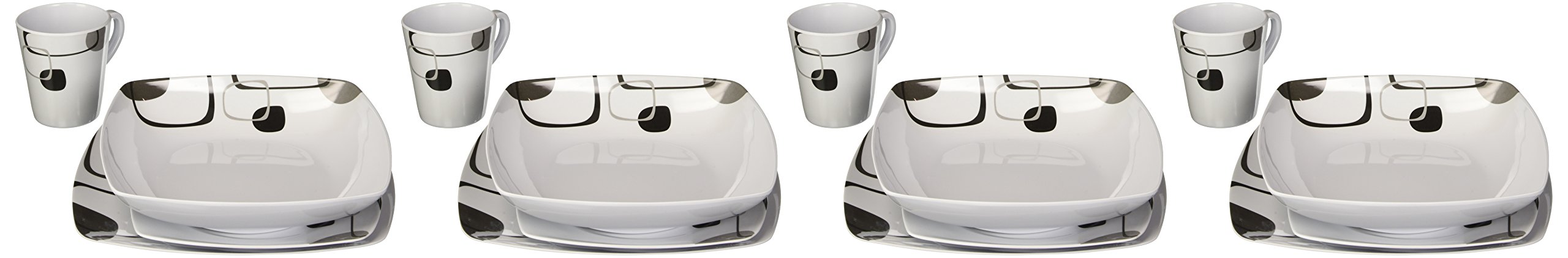 Brunner Melamin set Enigma 16 pcs.