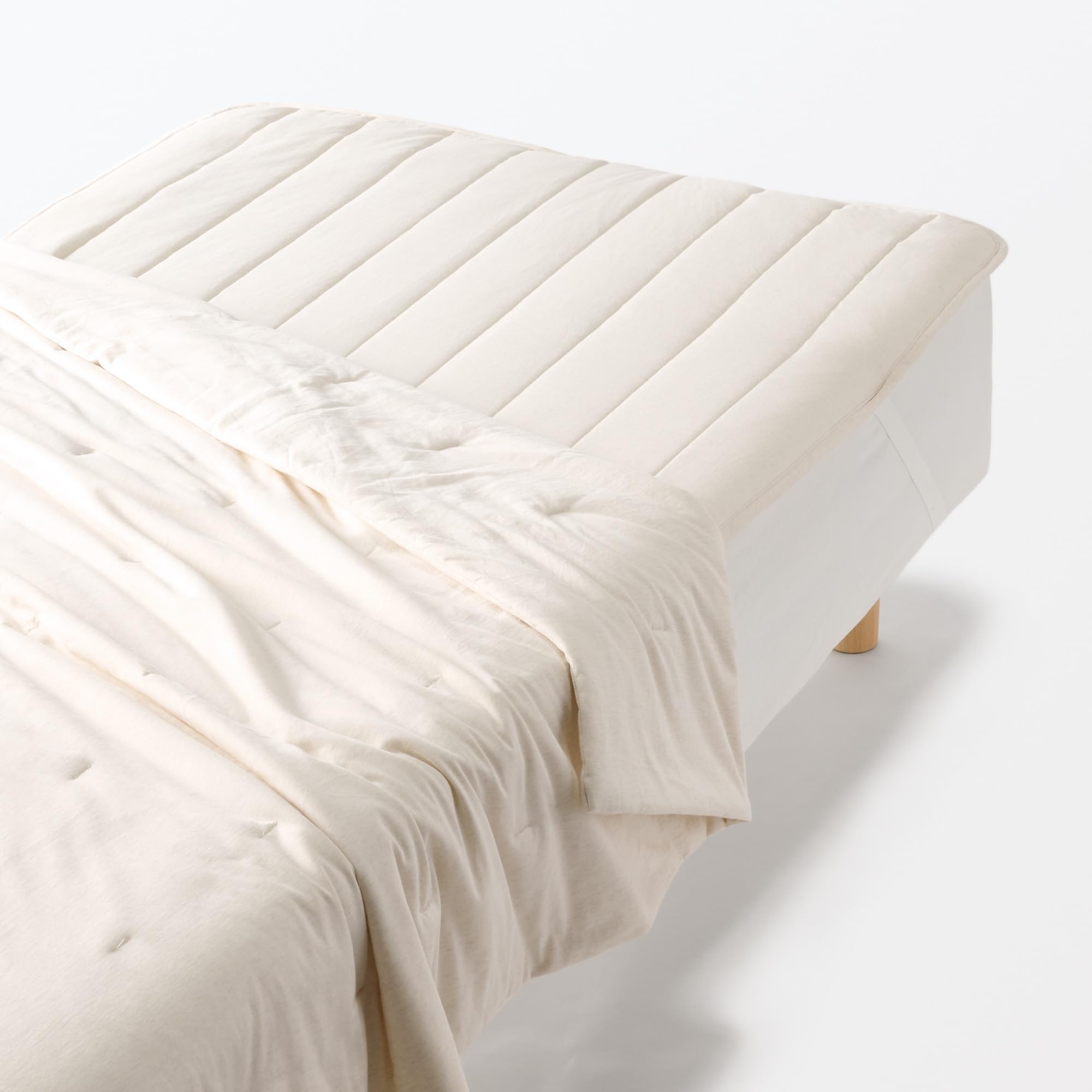 Amazon｜無印良品 ひんやり綿 敷パッド／セミダブル 120×200cm