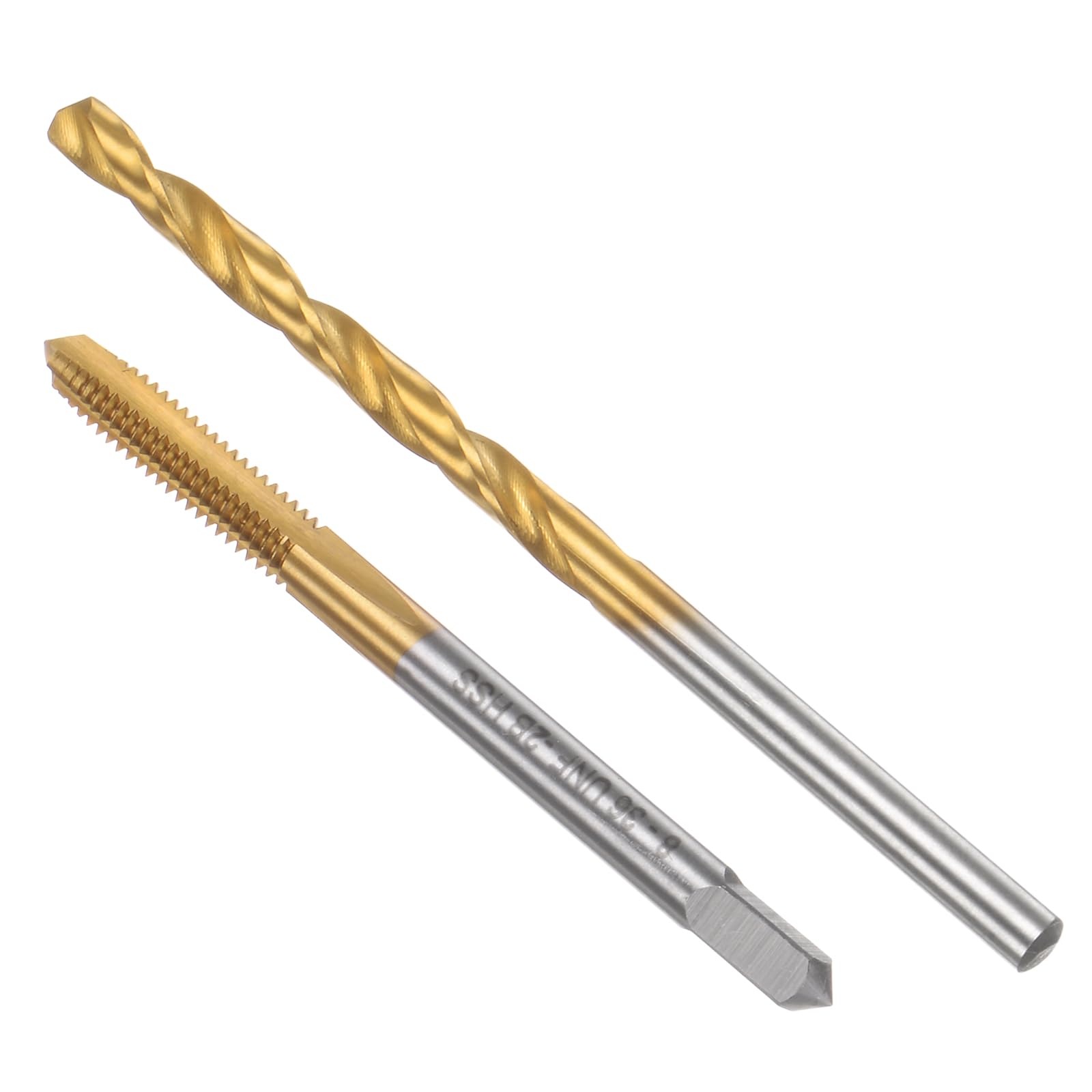 Maschio Per Filettatura 3/8-24 UNF HSS - Rivestito Titanio - Per Metalli E Plastiche - Foto 9