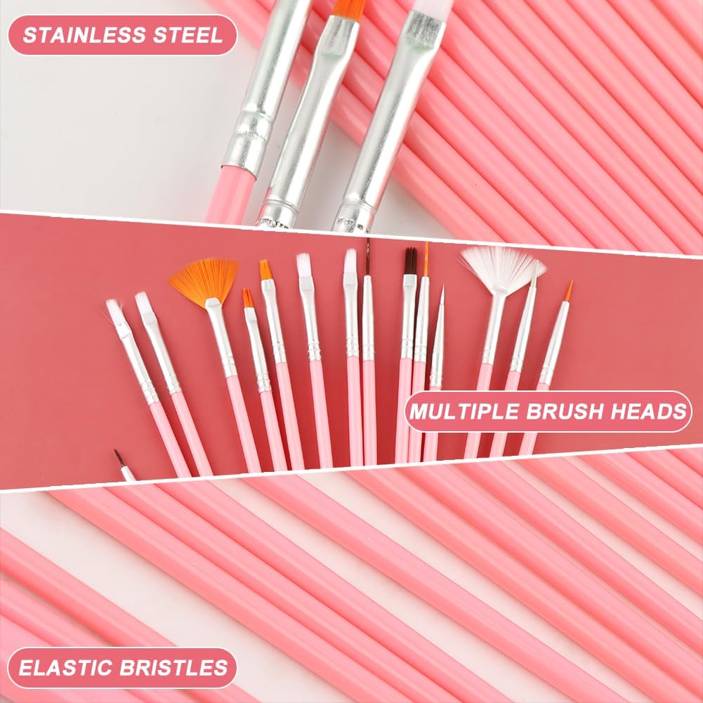 30Pcs Cake Decorating Brushes,with 3Pcs Cake Carving Tools