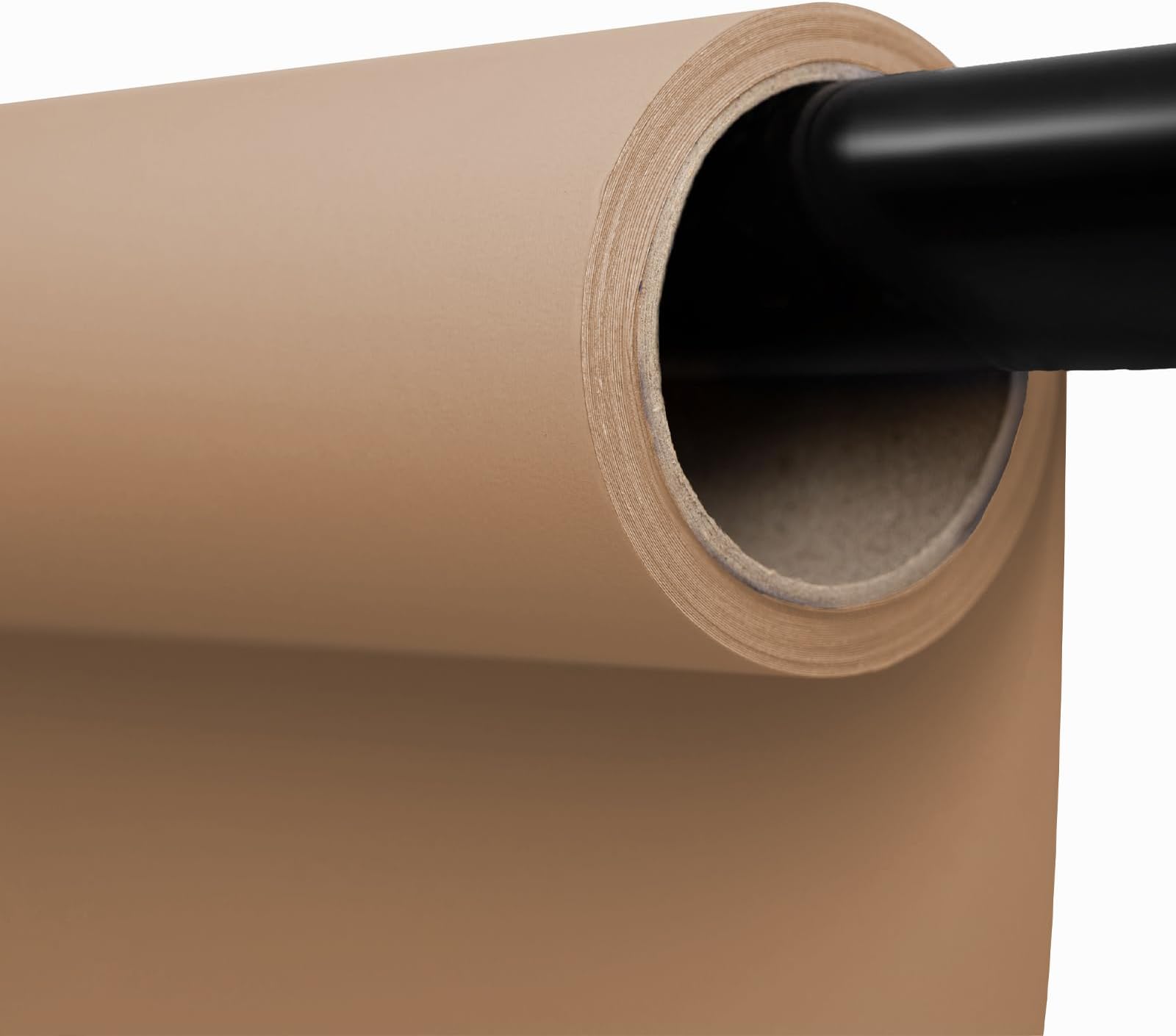 Kate Seamless Paper Backdrop for Photography Wheat Photo Backdrop Paper (106.8''x32.8' Wheat)