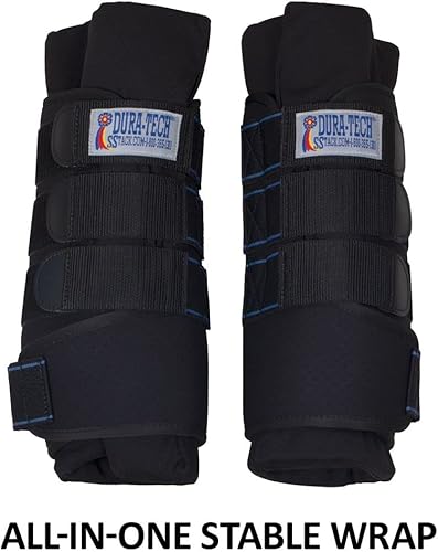 Miniatura 2 de Dura-Tech Quick Dry Memory Foam Stable Wraps for Horses  Complete Horse Leg Support  Enhanced Comfort & Protection  Tekno-Dri Lining  Easy