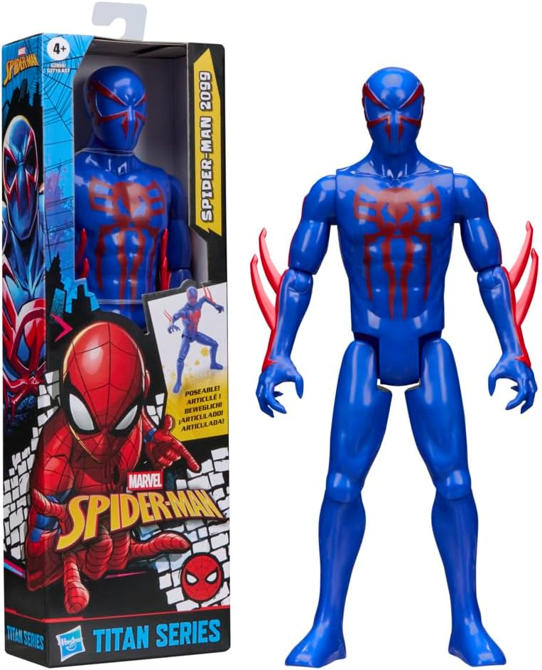 SPIDER-MAN Marvel Titan Series 2099 Action Figure, 12-Inch-Scale (30 cm) Super Hero Toys for Kids Ages 4+ - Image 3