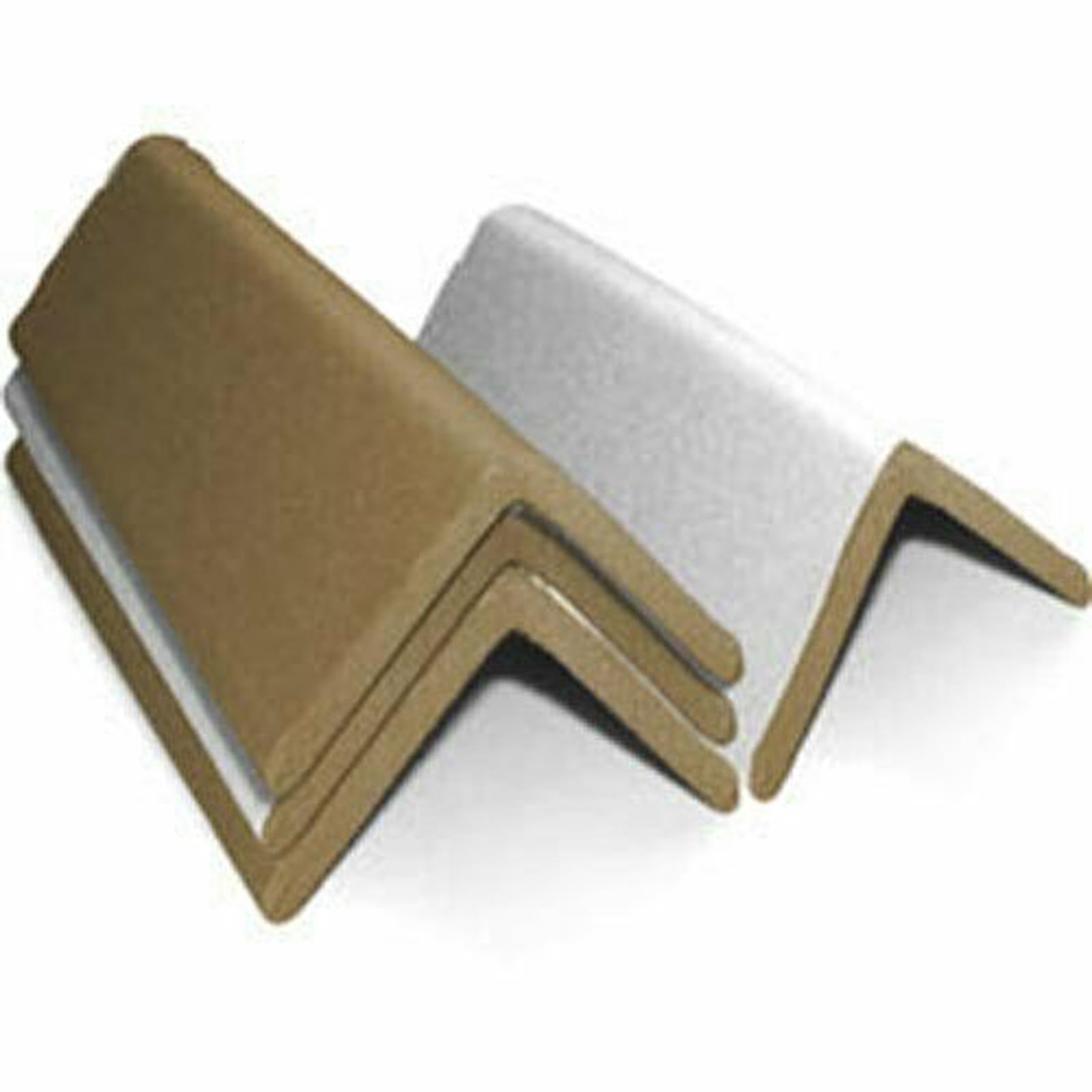 Imballaggi Point - Paraspigoli angolari in cartone pressato per reggiatrici Automatiche e Semiautomatiche - Misure 90 cm – 60x60 mm Spessore 5 mm - Resistenti e Riciclabili - Set da 60