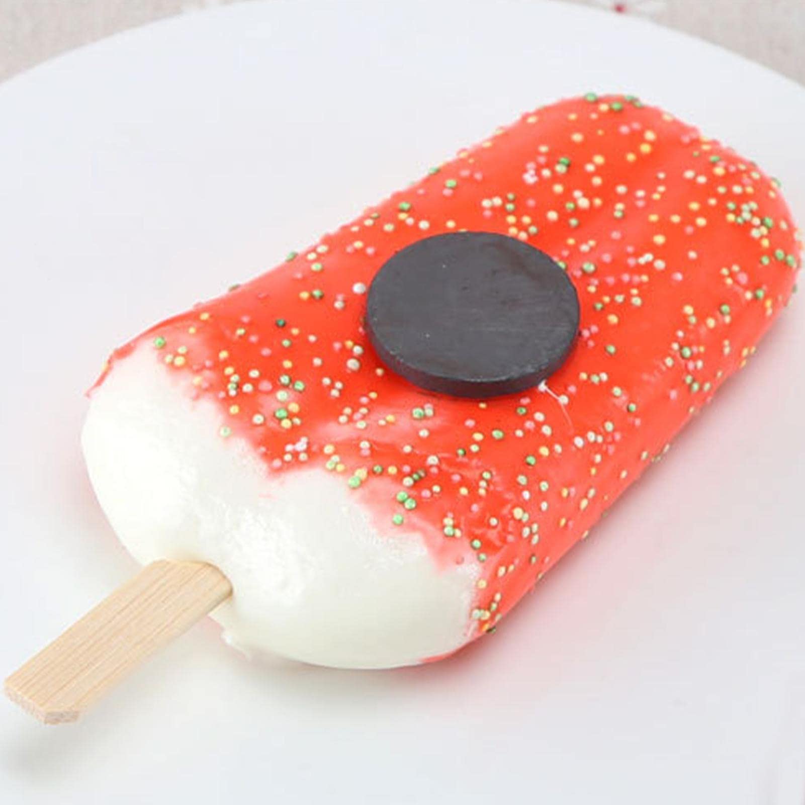 Amazon｜偽のアイスクリーム,6 個の 3D 樹脂アイスクリーム冷蔵庫