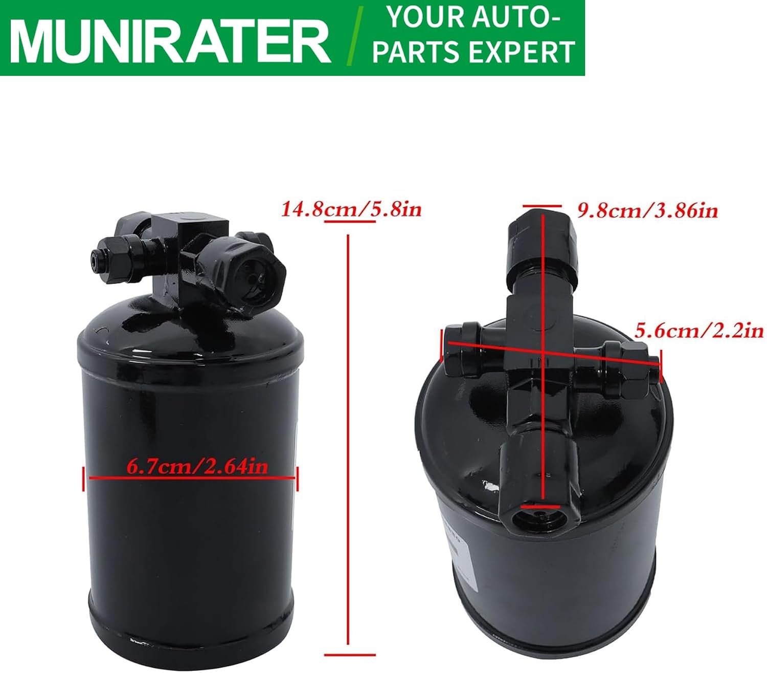 munirater AC Air Dryer With Switch Replacement for Tripac APU 61-6630 61-3552