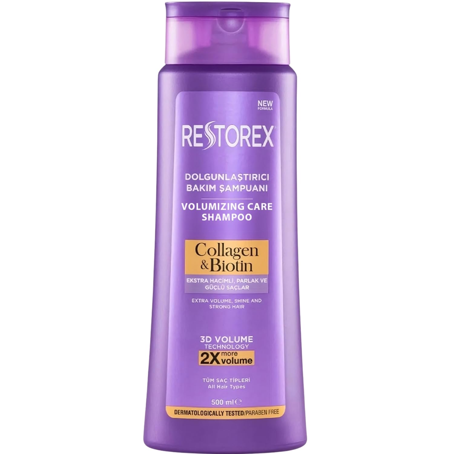 Restorex Hacimsiz Saçlar için Dolgunlaştırıcı Bakım Şampuanı 500 ML