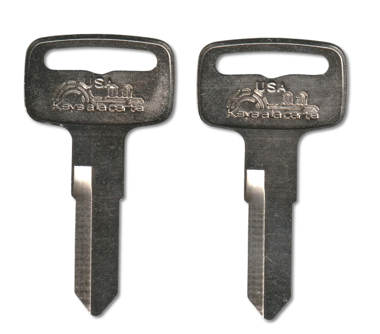 3139 Pair (2) Replacement Keys – Cut to Code on YH38 Blank for