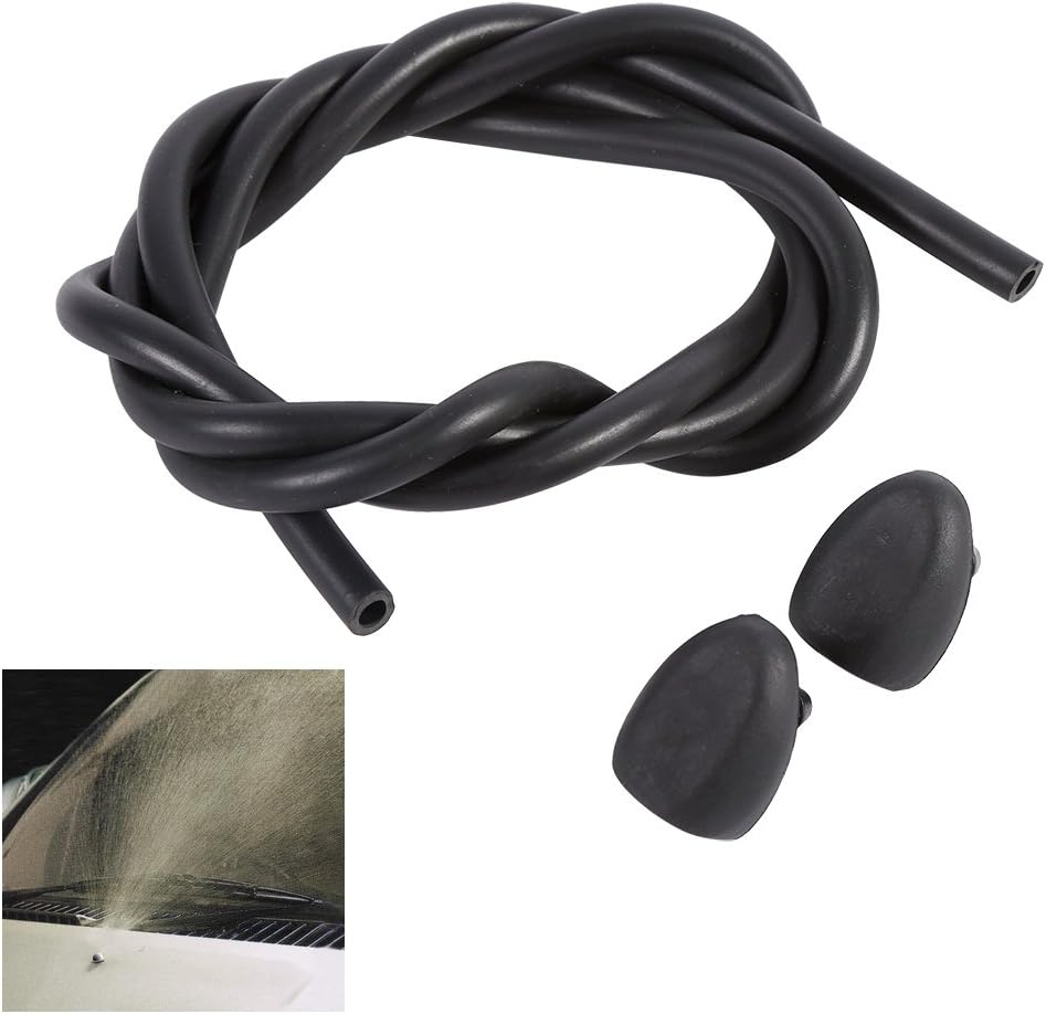 2pcs Front Windscreen Water Wiper,Universal Car Window Windshield Washer Wiper Nozzles Mist Spray Jets