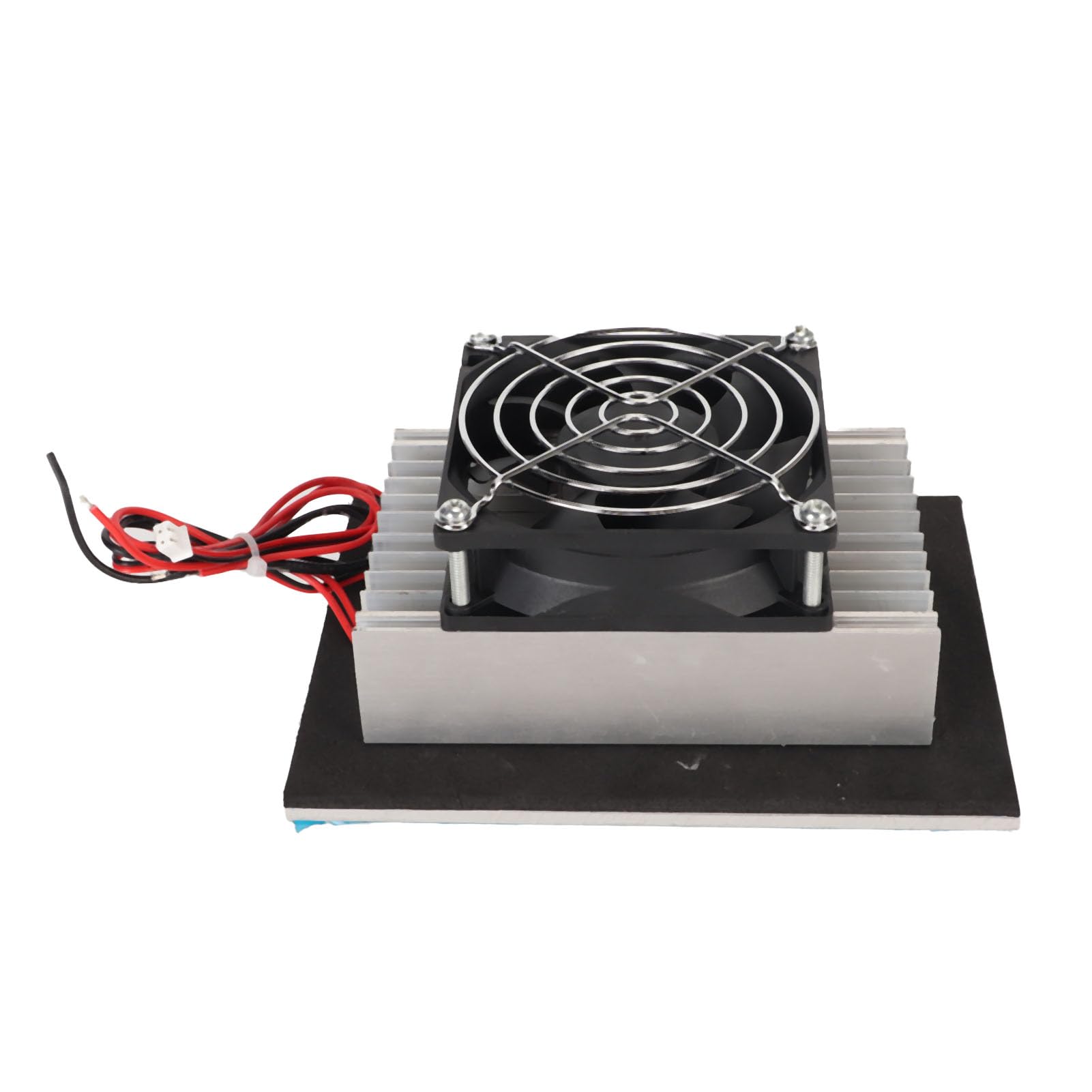 Chrees Ventola di Raffreddamento Peltier, Dispositivo di Raffreddamento a Semiconduttore in Lega di Alluminio da 12 V 120 W con Design Silenzioso Salvaspazio, per Scatola per Tablet per