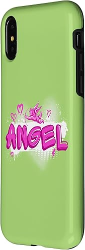 Miniatura 8 de Funda para iPhone 15 Angel y2k Aesthetic 2000s Millennial Nostalgia Rosa Graffiti